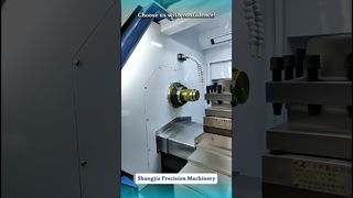 Tour à tourelle à outil linéaire à plateau plat #cncmill #cncsoftware #cnc #machine #factory #factoryproducts