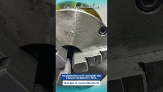 46형 터렛 선반 #cncmill #machine #cnc #factory #cncsoftware #welding #manufacturing