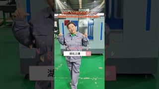 HMC500 horizontal machining center #cncmill #cnc #machine #factory #coldmilling #manufacturing