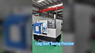 High- Precision CNC Slant Bed Tool Turrent Lathe Machining video