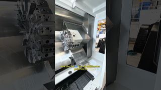 Turning and Milling Compound Slant Bed Lathe #cnc #cncmill #machine #cncsoftware #factory