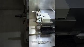 Model  52  inclined  rail Turret  lathe #cnc #cncmill #machine #cncsoftware #factory #coldmilling