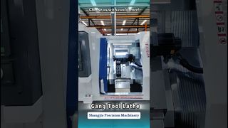 Tokarka narzędziowa gangowa #cncmill #factoryproducts #cnc #maszyna #fabryka #cncsoftware #frezowanie na zimno