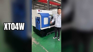 The efficiency of the servo programmable tailstock is directly doubled #cncmill #cnc #machine